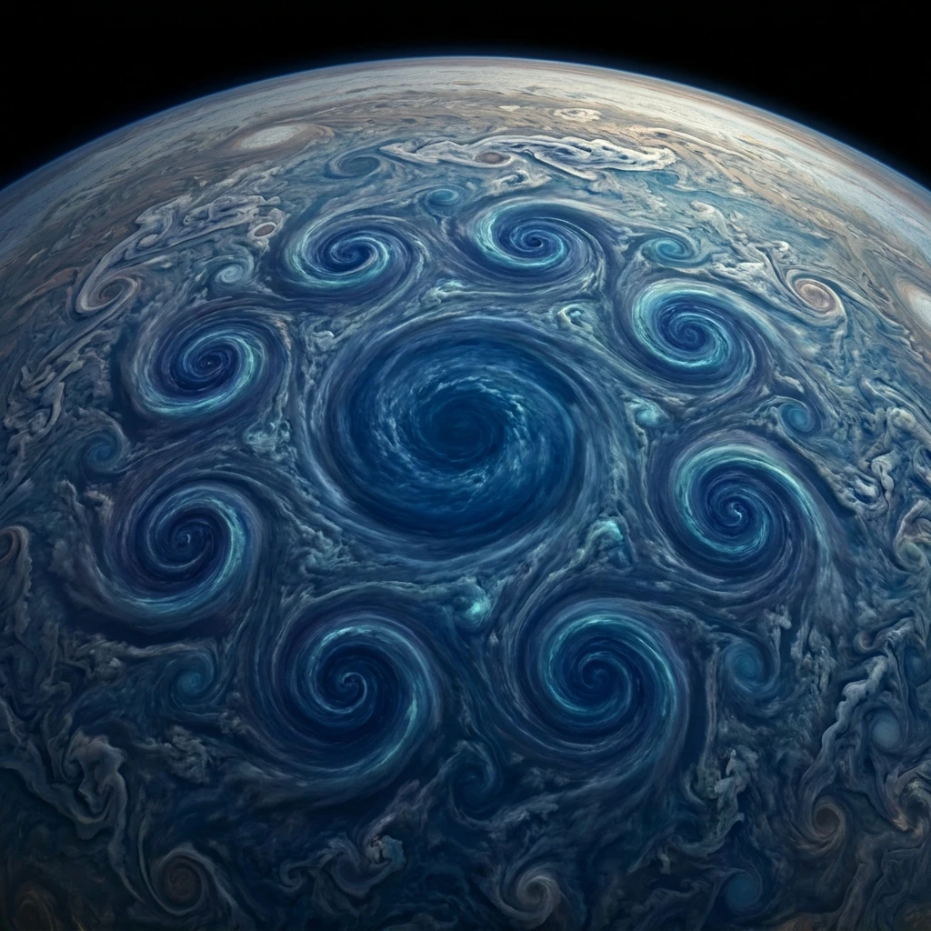 Jupiter's Polar Cyclones