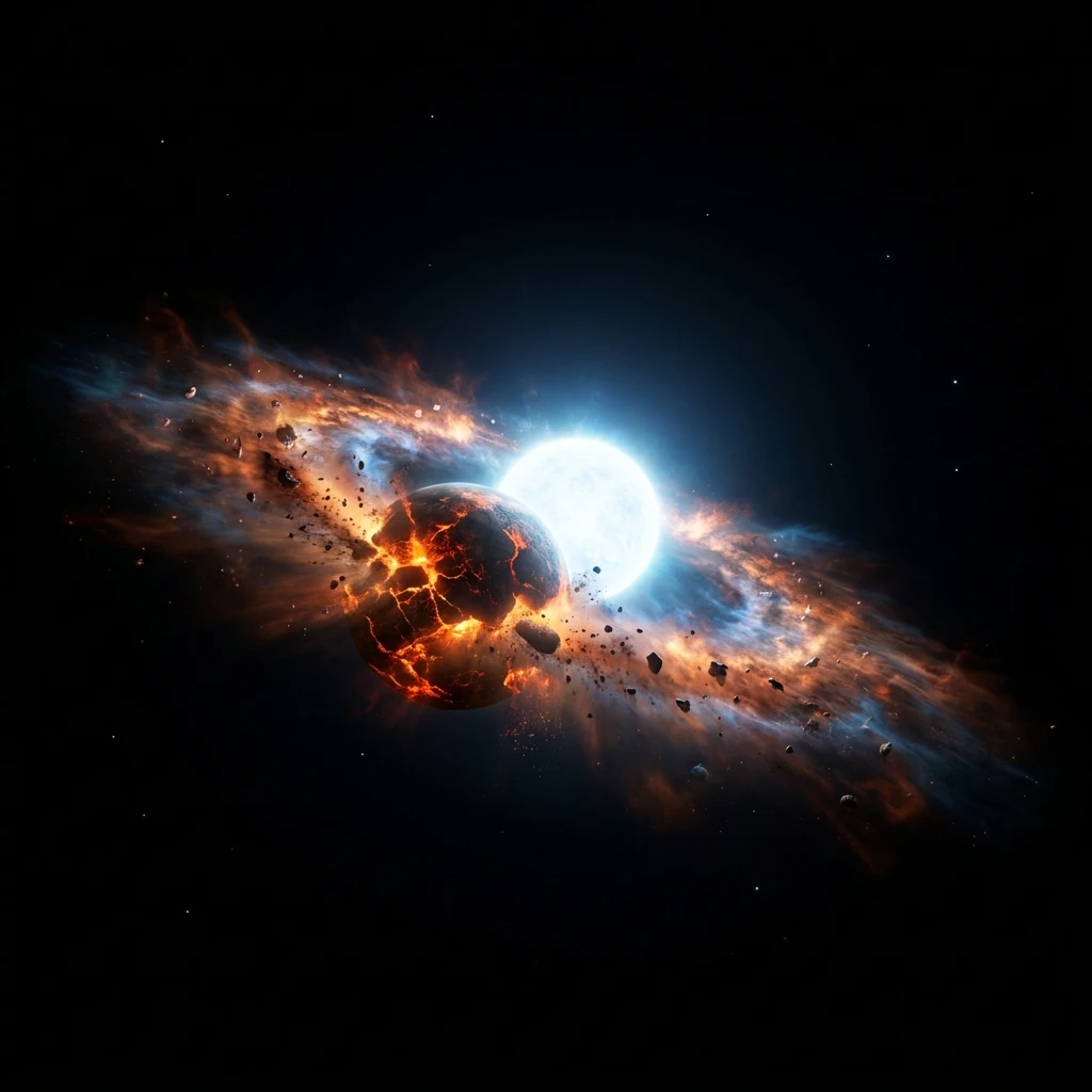 WD 1145+017 (Planet wird zerrissen)