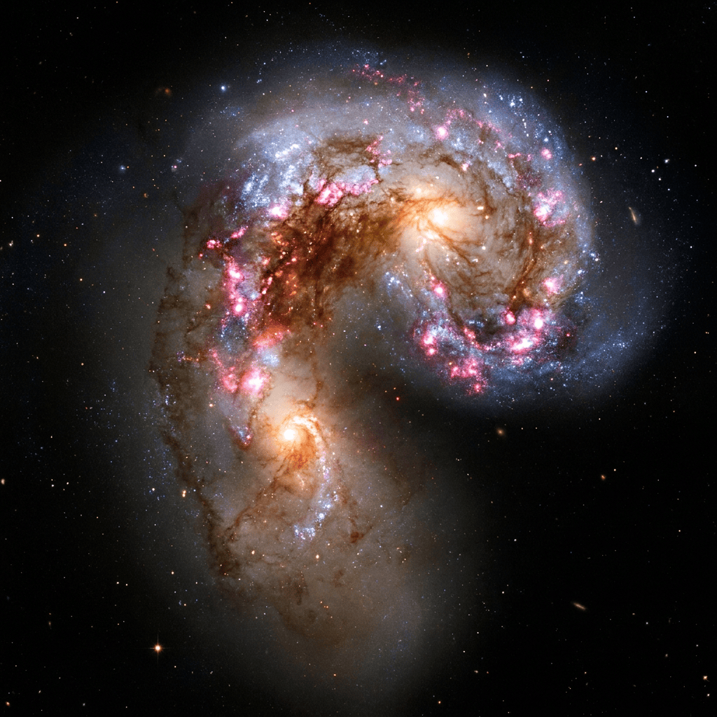 Antennen-Galaxien