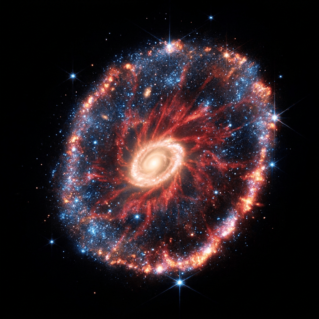 Wagenrad-Galaxie (Cartwheel)
