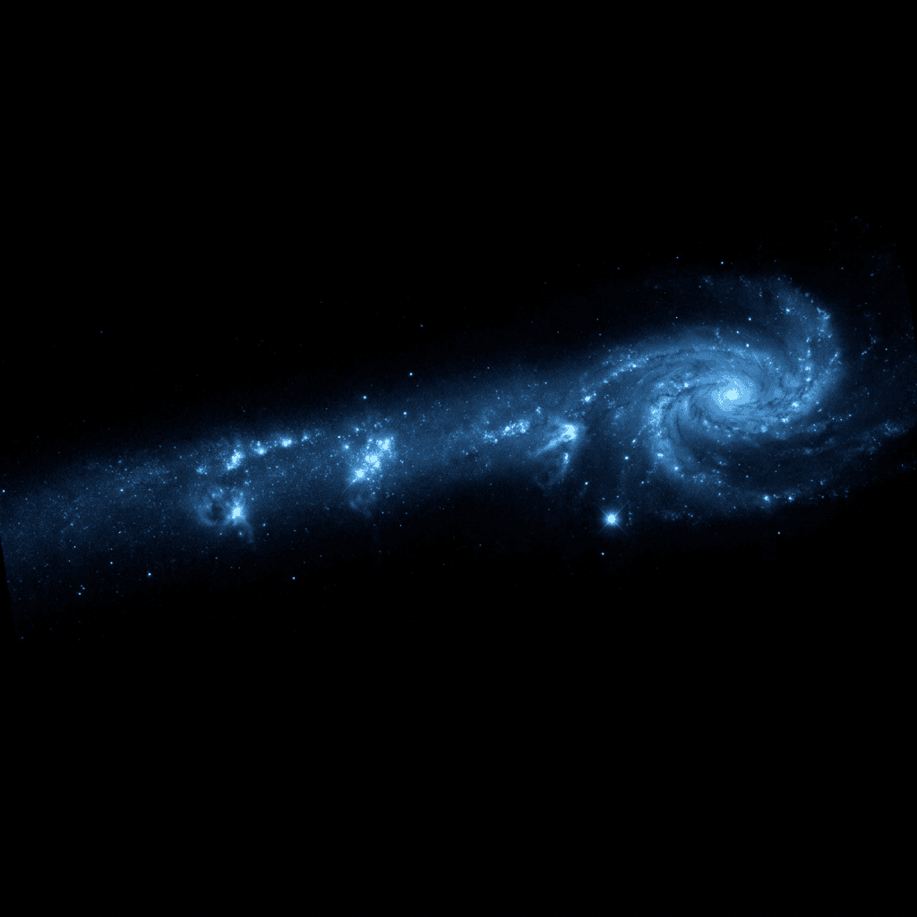 Kaulquappengalaxie (Arp 188)